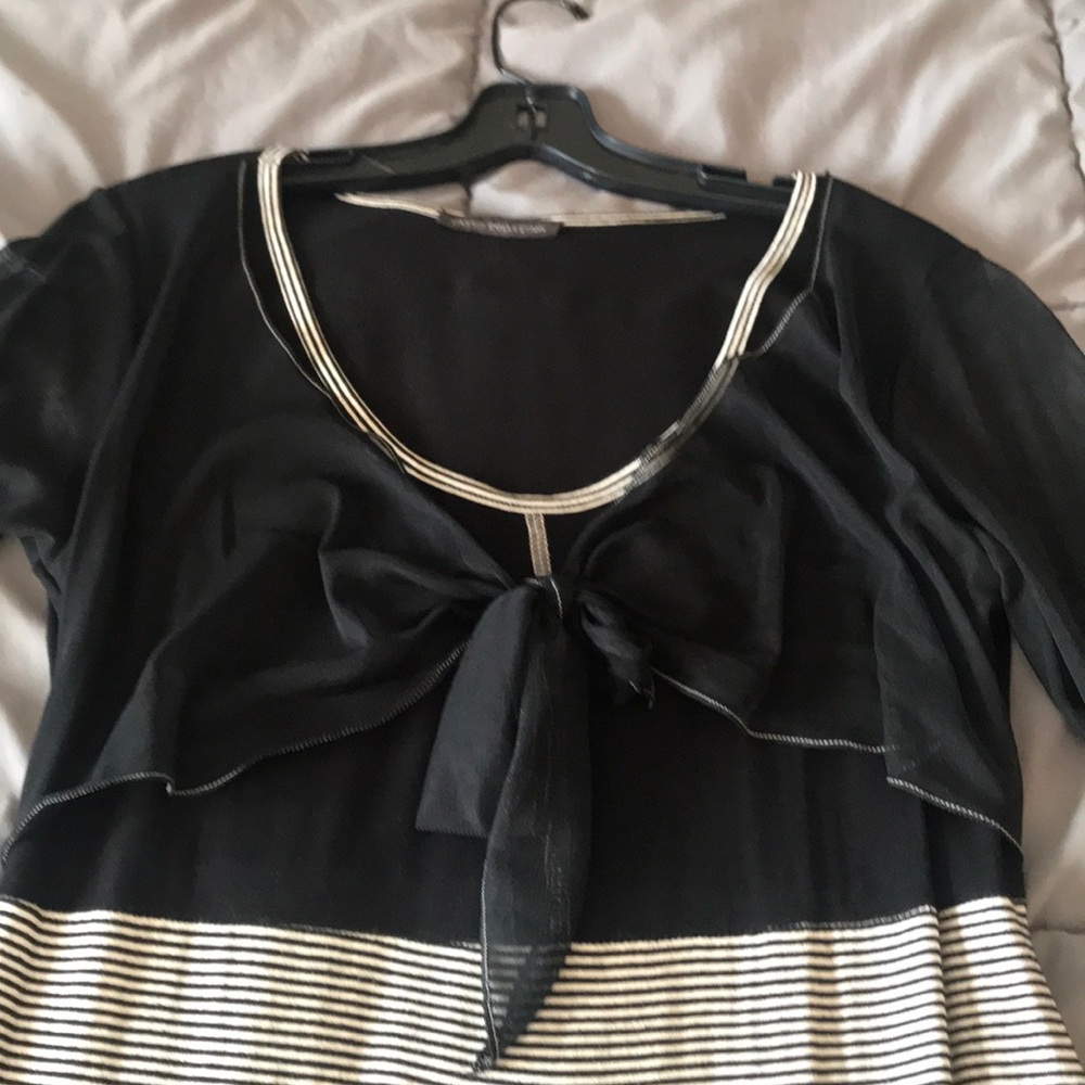 CASSIS mini dress/tunic with 2-layer skirt - Picture 2 of 6